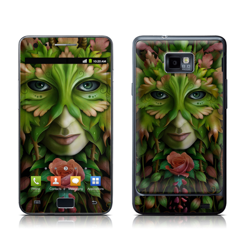DecalGirl SGS2-GRNWMN Samsung Galaxy S II Skin - Green Woman