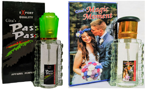 Gita PassPass & Magic Moment COMBO Perfume - 60 ml Pack of 2 (For Men