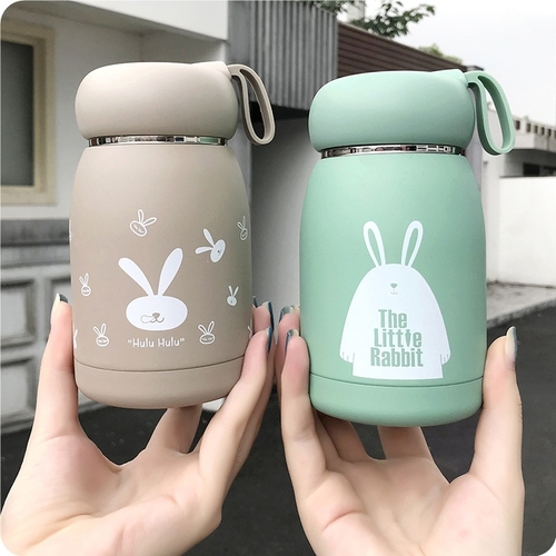 320ML Portable Cartoon Stainless Steel Vacuum