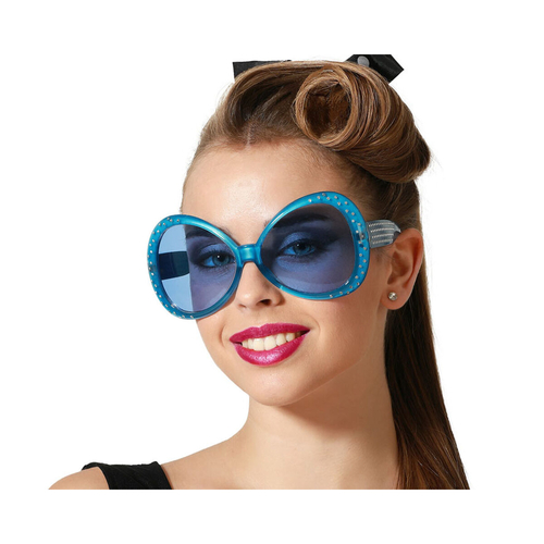 Glasses Blue Costune accessories