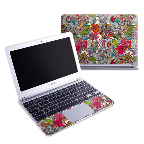 DecalGirl SCB1-DOODLESCLR Samsung 11.6 in. Chromebook Skin - Doodles C