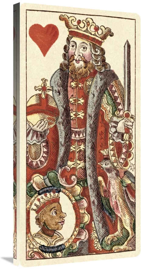 Global Gallery GCS-455064-1836-142 18 x 36 in. King of Hearts - Bauern
