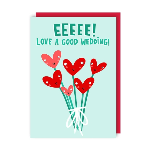 Love a Good Wedding Card (Pack of 6)