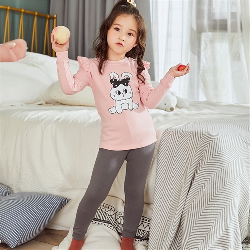 Toddler Girl Clothes Autumn 2019 Ruffle Rabbit