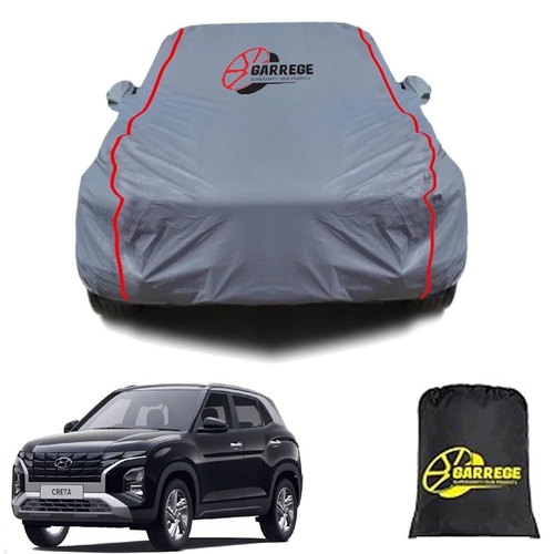  New Creta Car Cover Waterproof With Free Bag And All Weather For Car