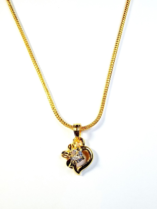 Artificial Gold-plated Alloy Pendant Set