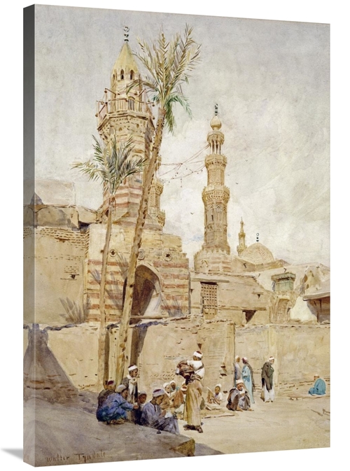 Global Gallery GCS-268609-36-142 36 in. An Arab Street Scene, Cair