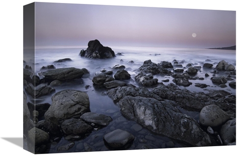 Global Gallery GCS-395912-1216-142 12 x 16 in. Full Moon Over Boulders