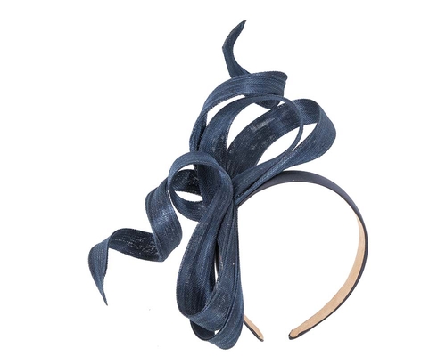 Exclusive navy fascinator