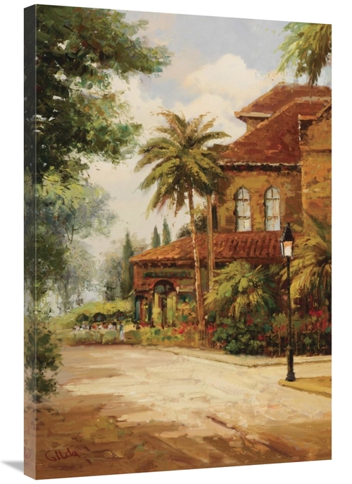 Global Gallery GCS-457695-2436-142 24 x 36 in. Hacienda de Santiago - 