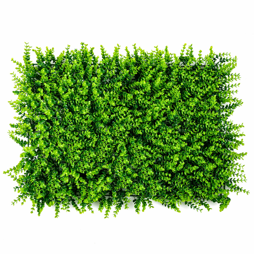 12 PCS Artificial Faux Hedge Panel Fence Turf Grass Mat
