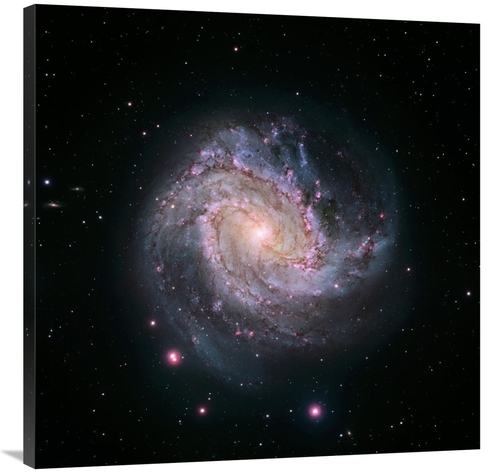 Global Gallery GCS-450035-3636-142 36 x 36 in. M83 - Spiral Galaxy - H