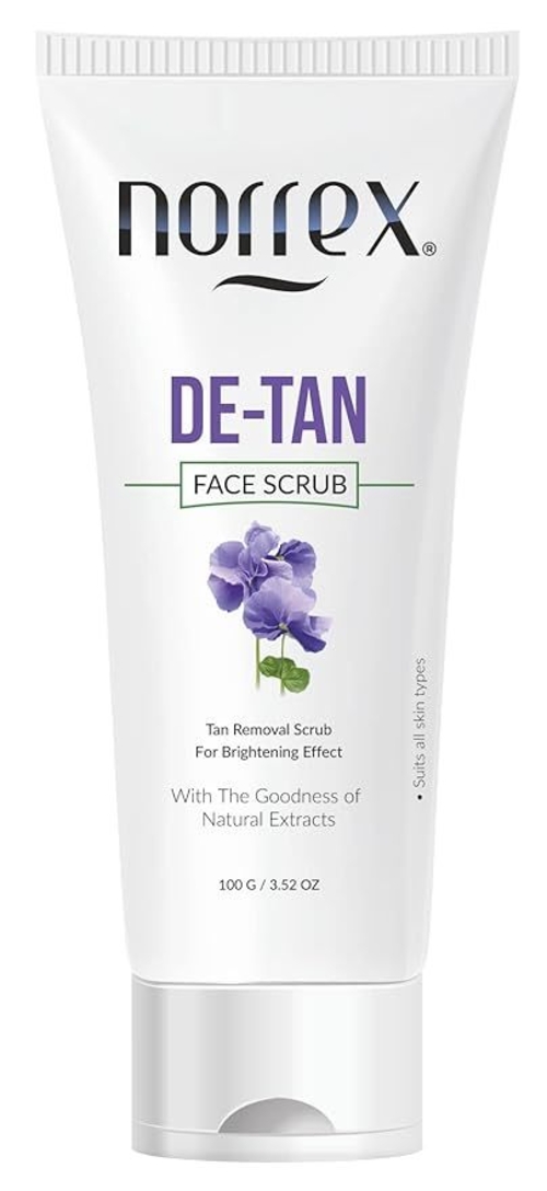 De-Tan Face Scrub for Men & Women - 100ml | Effective Blackhead & Tan