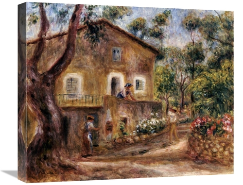 Global Gallery GCS-267115-22-142 22 in. Collettes House at Cagnes Art 