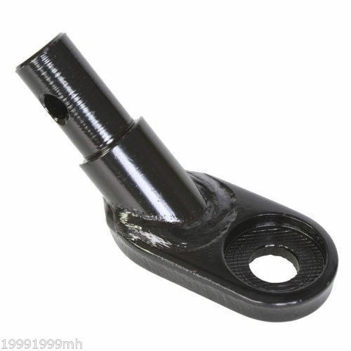 Steel Bicycle Bike Trailer Coupler Hitch Connector - Black