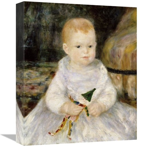 Global Gallery GCS-267124-16-142 16 in. Child with a Toy Clown Art Pri