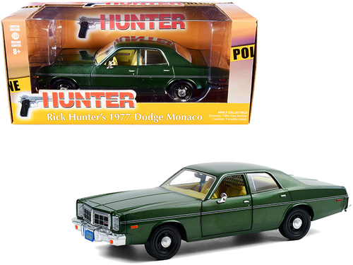 1977 Dodge Monaco Green Metallic (Rick Hunter\'s) \Hunter\"