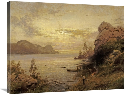 Global Gallery GCS-268096-30-142 30 in. Camp Site Art Print - Hermann 