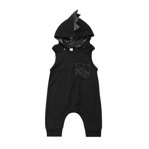 Toddler Baby Girl Boy Summer Dinosaur Hooded