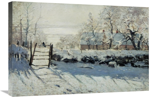 Global Gallery GCS-281609-30-142 30 in. The Magpie Art Print - Claude 