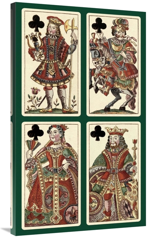 Global Gallery GCS-455080-40-142 40 in. Clubs - Bauern Hochzeit Deck A