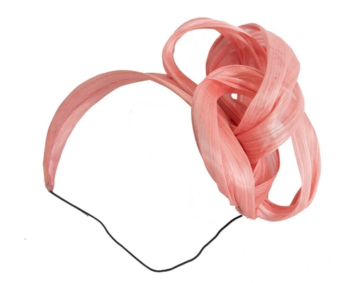 Coral retro headband