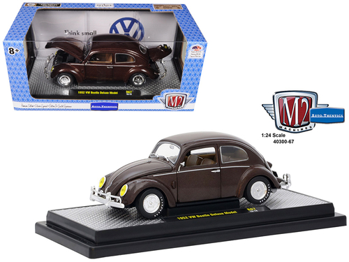 1952 Volkswagen Beetle Deluxe Model Pearl Brown Limited Edition to