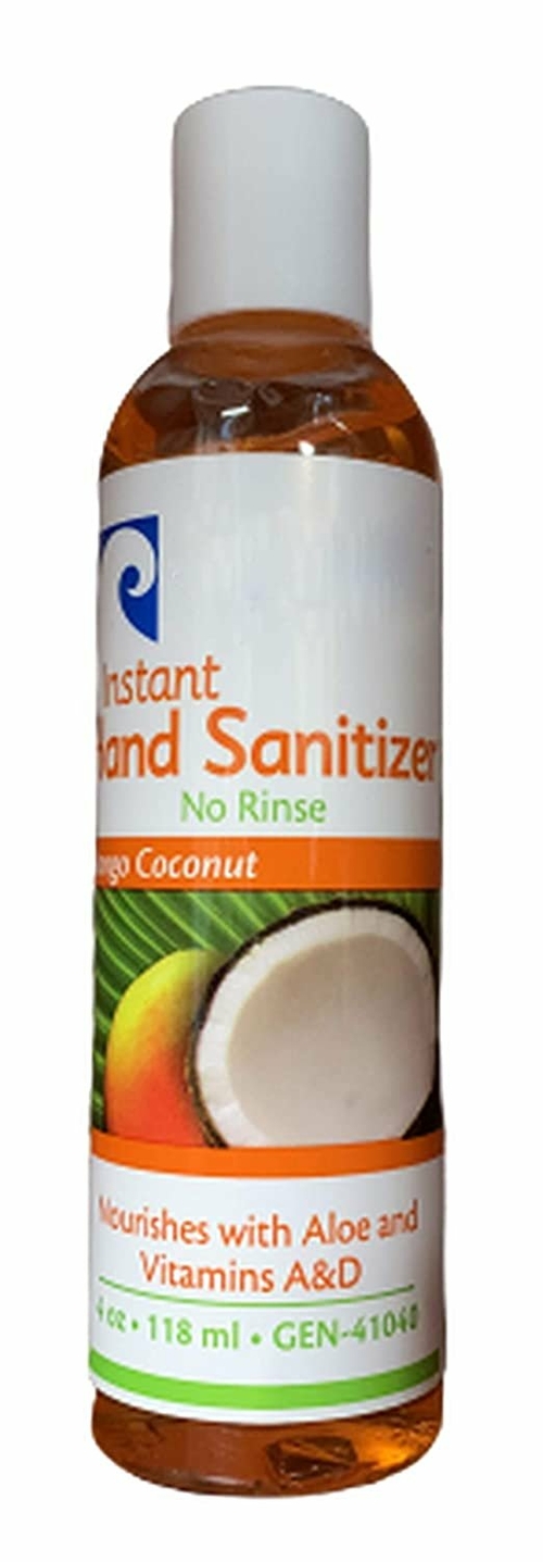 Case of 24 Hand Sanitizer. Hand antiseptic with Aloe. 4 oz. Sanitizer