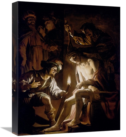 Global Gallery GCS-456172-1620-142 16 x 20 in. Christ Crowned with Tho