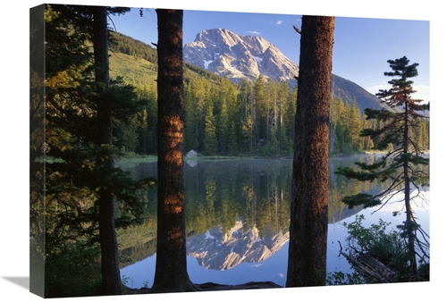 Global Gallery GCS-452010-1824-142 18 x 24 in. Mt Moran Reflected in S