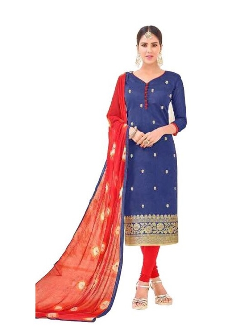 Blue Salwar Material