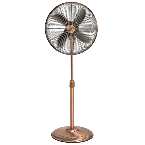 Floor Fan - Adjustable Height - Copper