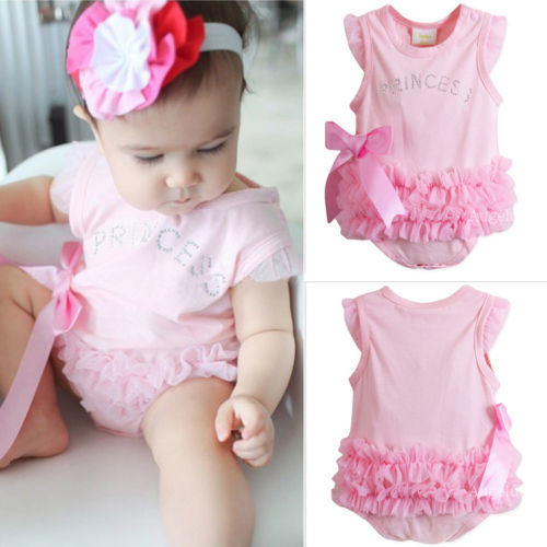 Newborn Infant Baby Girls Summer 0 24M Princess