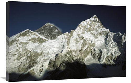 Global Gallery GCS-453422-2436-142 24 x 36 in. Mt Everest & Mt Nuptse 