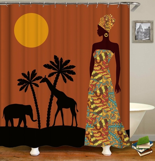 This Is Africa Shower Curtain