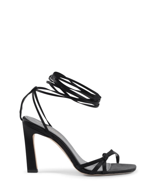 Bey Lace Up Sandal Black