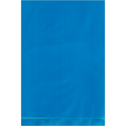 Box Partners PB390BL 4 x 6 in. 2 Mil Blue Flat Poly Bags - Pack of 100