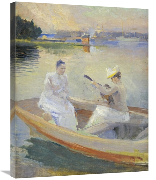 Global Gallery GCS-266264-30-142 30 in. Summer Evening, Borga Harb