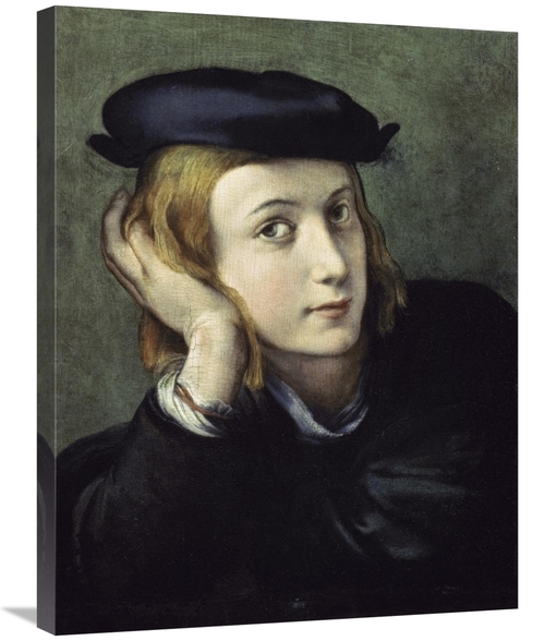 Global Gallery GCS-277127-30-142 30 in. Portrait of a Young Man Art Pr