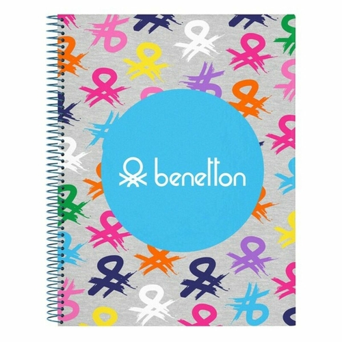 Notebook Benetton Multicolour A4