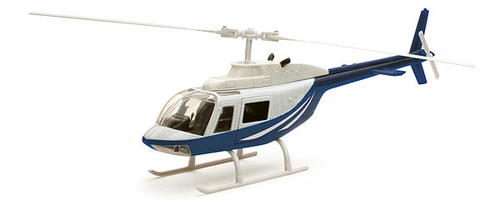 B2BReplicas NEW26073A New-Ray Bell 206 Helicopter Model