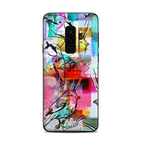 DecalGirl SGS9P-BOOKBIRDS Samsung Galaxy S9 Plus Skin - Book Birds