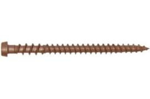 National Nail 5711916 10 x 2.5 in. Composite Deck Screws, Redwood 