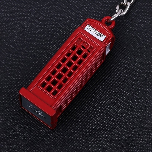 Telephone Booth Keychain