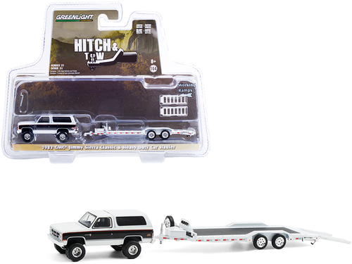 1983 GMC Jimmy Sierra Classic Pearl White and Black with Heavy Duty