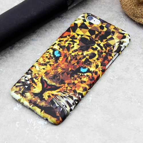 Geometric Panthera onca iPhone Case