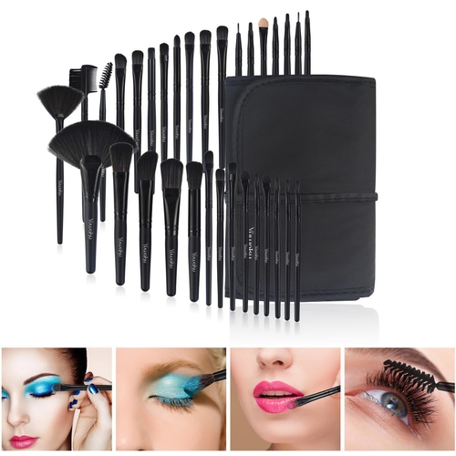 32 Professional Makeup Brush Set - High-quality brushes for all your