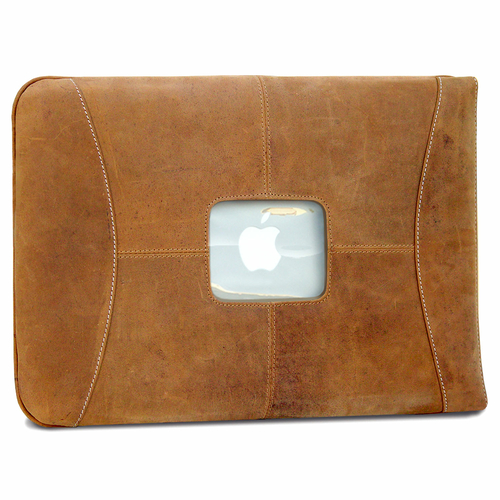 MacCase Premium Leather 14" MacBook Pro Sleeve