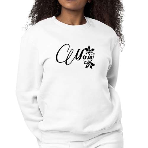 Womens Graphic Sweatshirt Mom Appreciation for Mothers