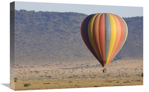 Global Gallery GCS-395818-1624-142 16 x 24 in. Hot Air Balloon Over Sa